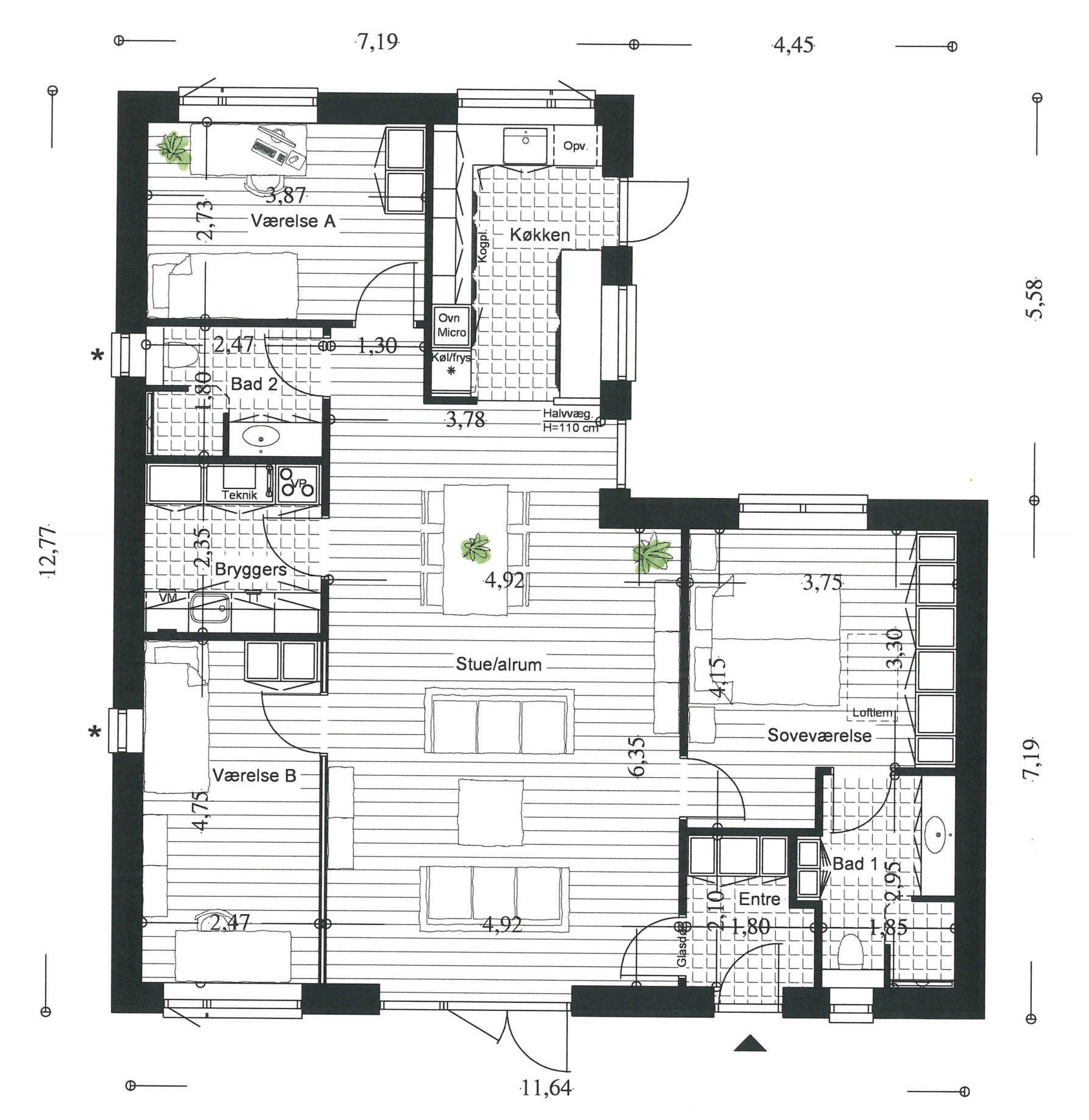 Havdrup, rækkehus, nybyggeri, projektsalg, arkitekttegnet, violhaven, byg nyt hus, Lind & Risør